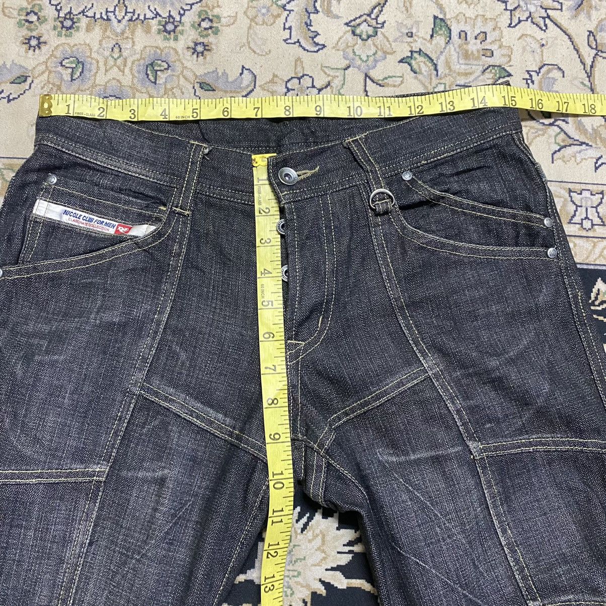 Nicole Club NICOLE CLUB FOR MEN Denim Biker Jeans Size US 29 - 19 Thumbnail