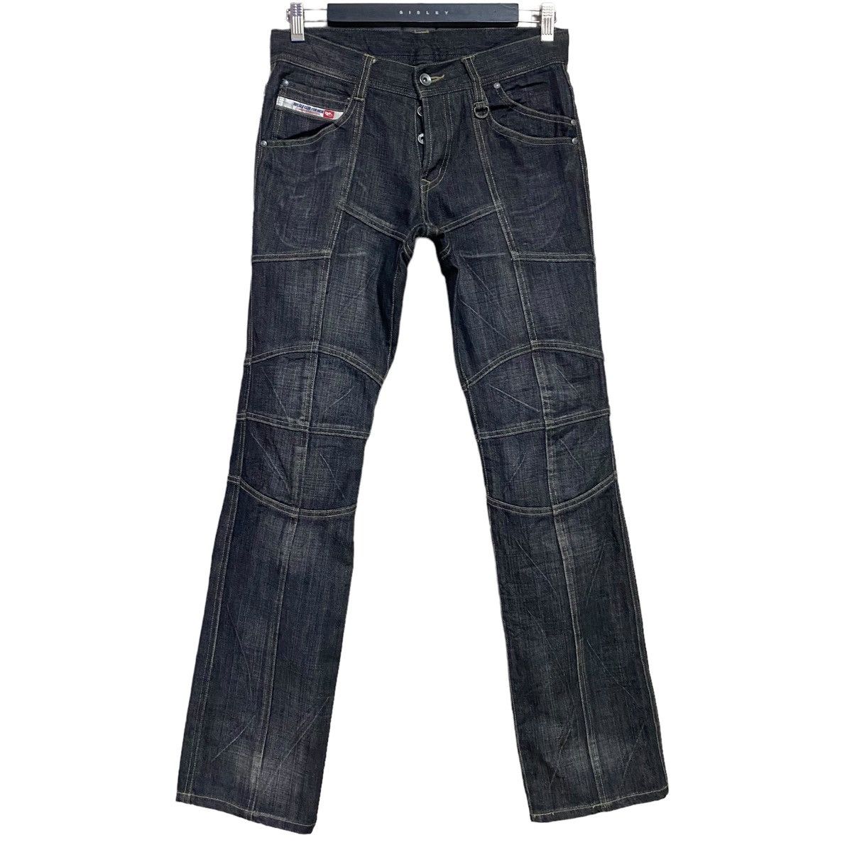 Nicole Club NICOLE CLUB FOR MEN Denim Biker Jeans Size US 29 - 1 Thumbnail