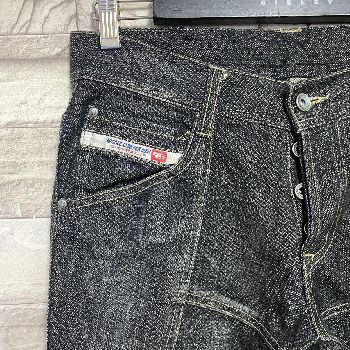 Nicole Club NICOLE CLUB FOR MEN Denim Biker Jeans Size US 29 - 7 Thumbnail