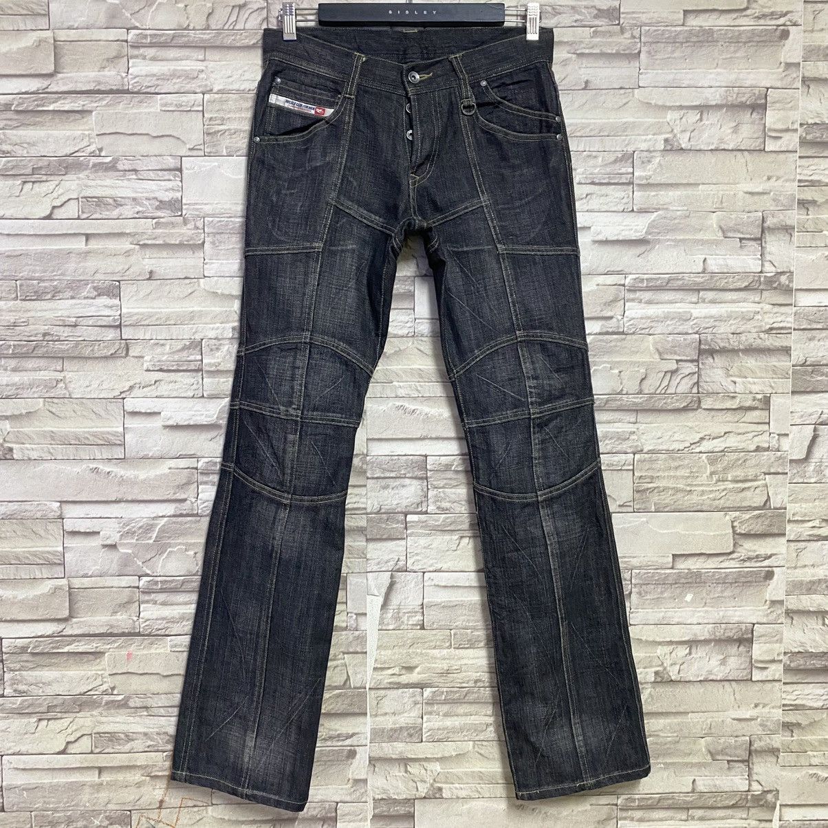 Nicole Club NICOLE CLUB FOR MEN Denim Biker Jeans Size US 29 - 3 Thumbnail