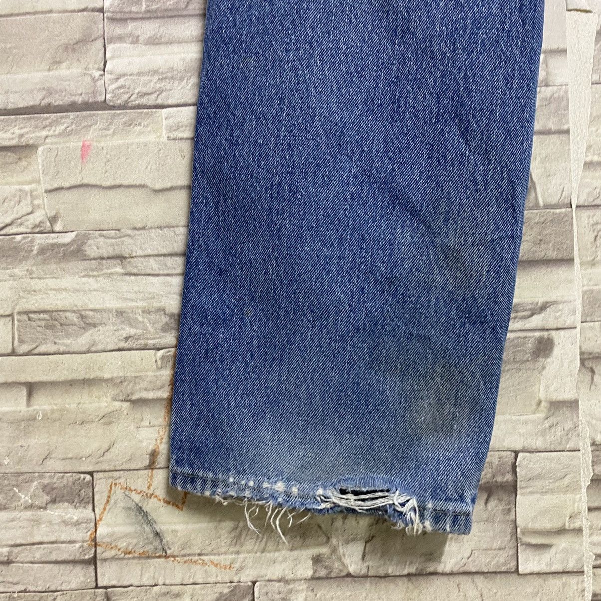 Dickies Vintage Dickies Thrashed Denim Carpenter Pants Size US 31 - 16 Thumbnail