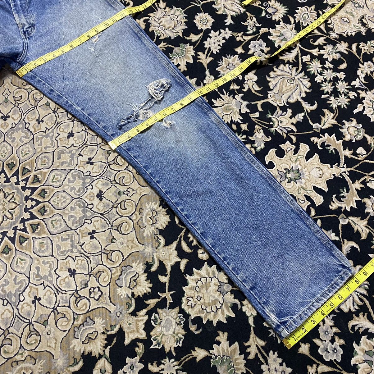 Dickies Vintage Dickies Thrashed Denim Carpenter Pants Size US 31 - 23 Thumbnail