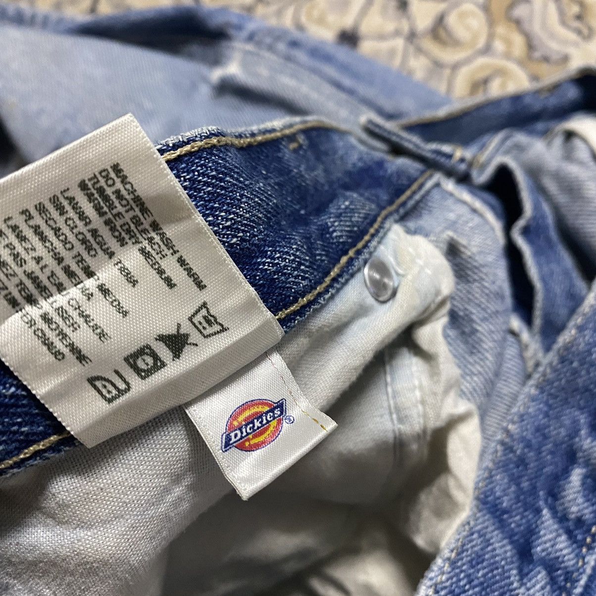 Dickies Vintage Dickies Thrashed Denim Carpenter Pants Size US 31 - 20 Thumbnail