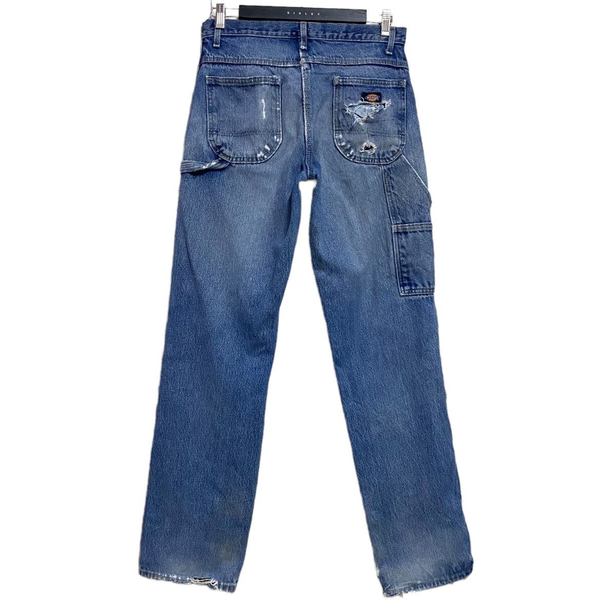 Dickies Vintage Dickies Thrashed Denim Carpenter Pants Size US 31 - 2 Thumbnail