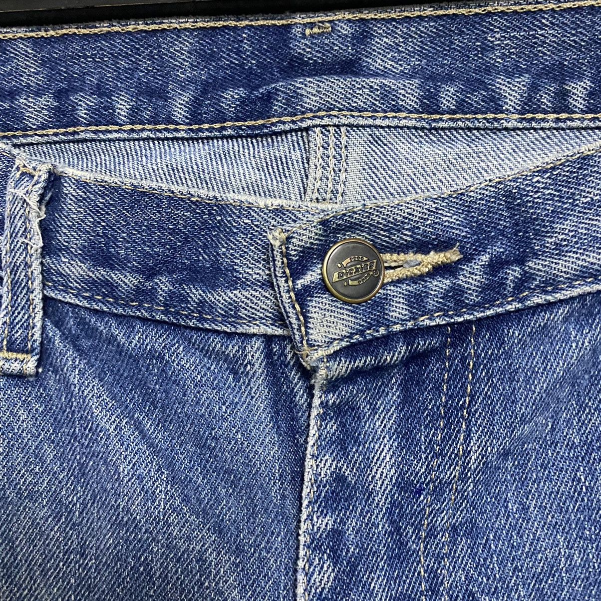 Dickies Vintage Dickies Thrashed Denim Carpenter Pants Size US 31 - 11 Thumbnail