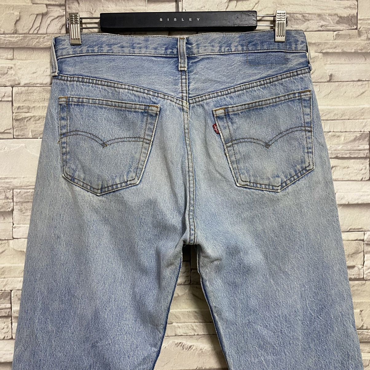 Levi's Vintage 80s Levis 501 LightWash Jeans 32x32 Made in USA Size US 32 / EU 48 - 10 Thumbnail