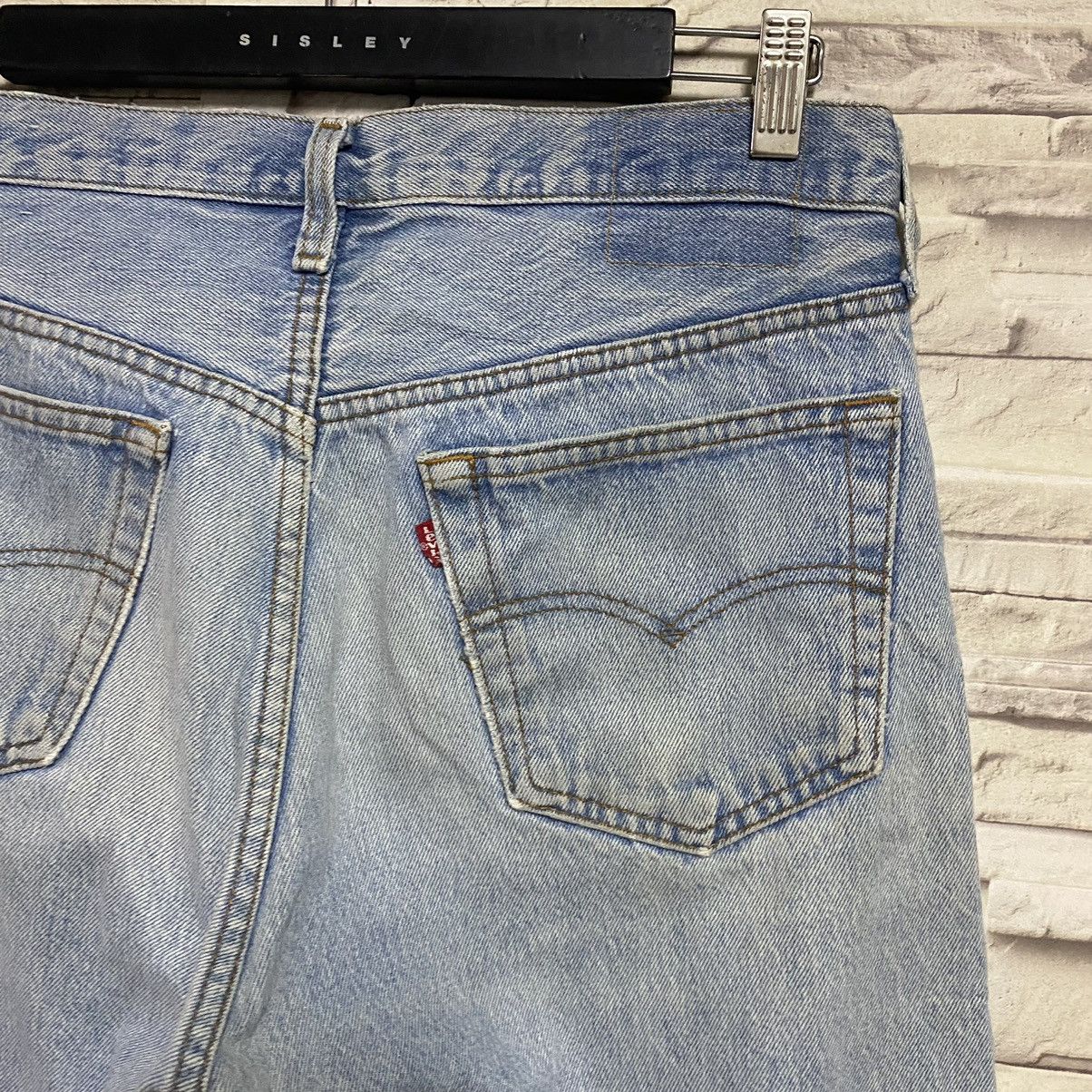 Levi's Vintage 80s Levis 501 LightWash Jeans 32x32 Made in USA Size US 32 / EU 48 - 12 Thumbnail