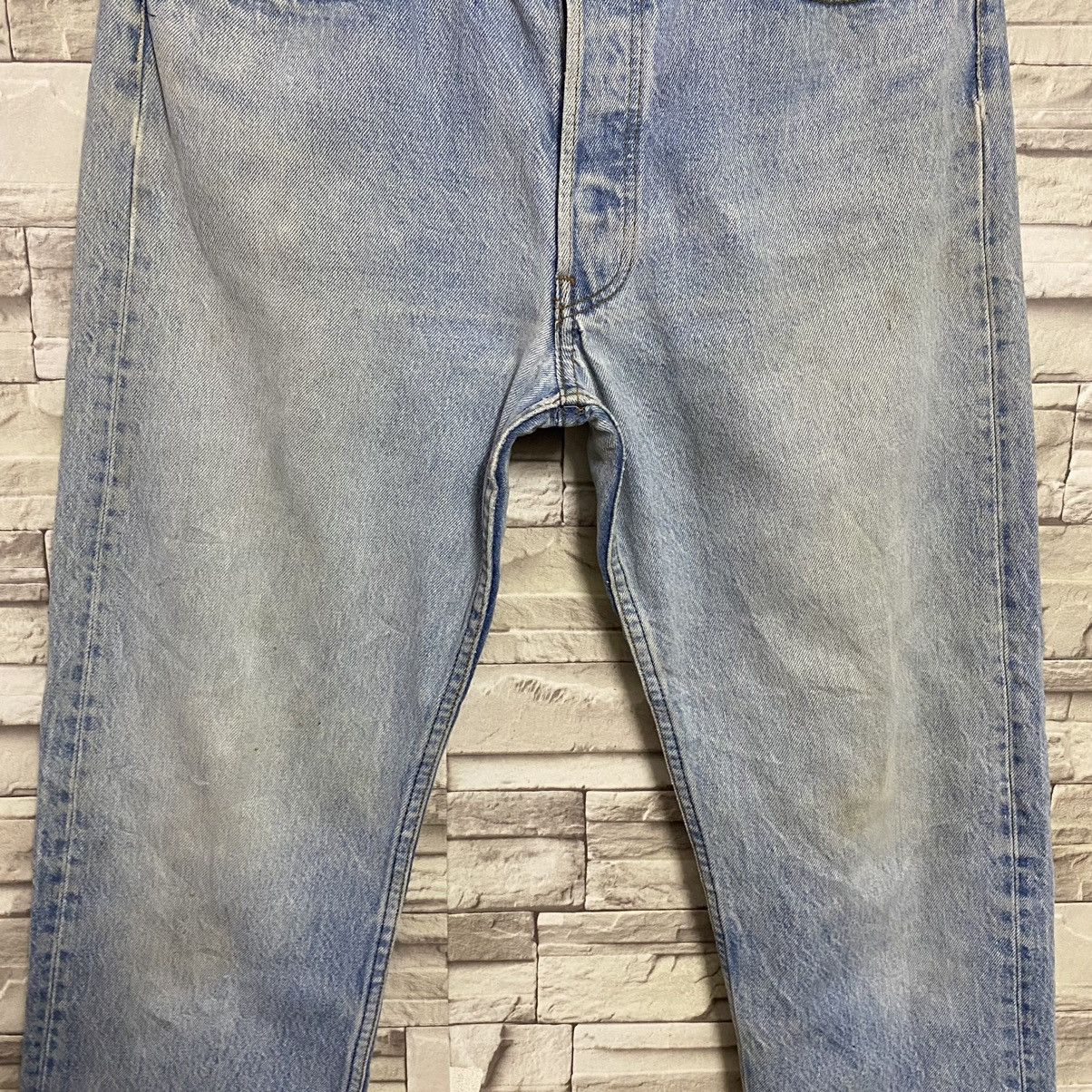 Levi's Vintage 80s Levis 501 LightWash Jeans 32x32 Made in USA Size US 32 / EU 48 - 8 Thumbnail