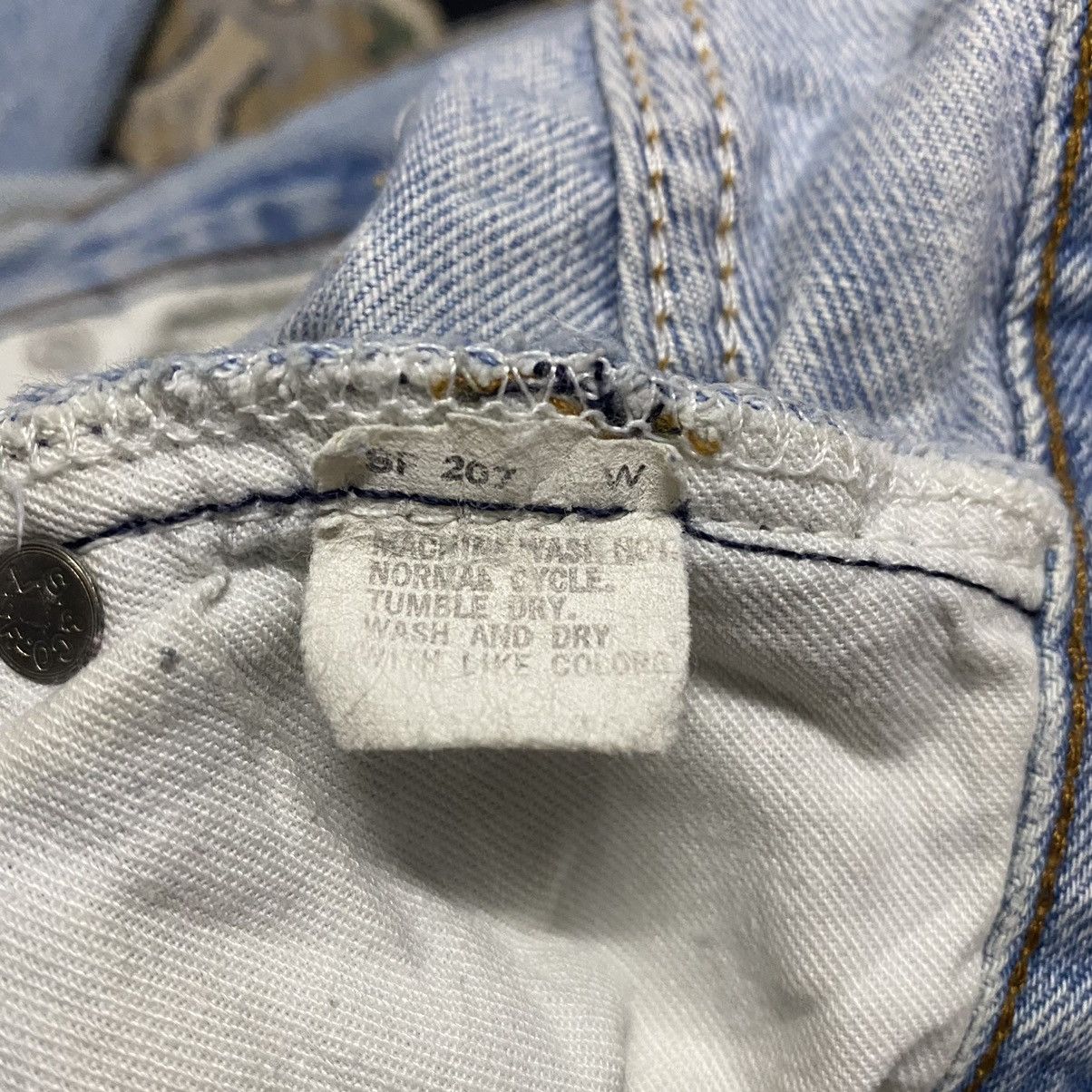 Levi's Vintage 80s Levis 501 LightWash Jeans 32x32 Made in USA Size US 32 / EU 48 - 18 Thumbnail