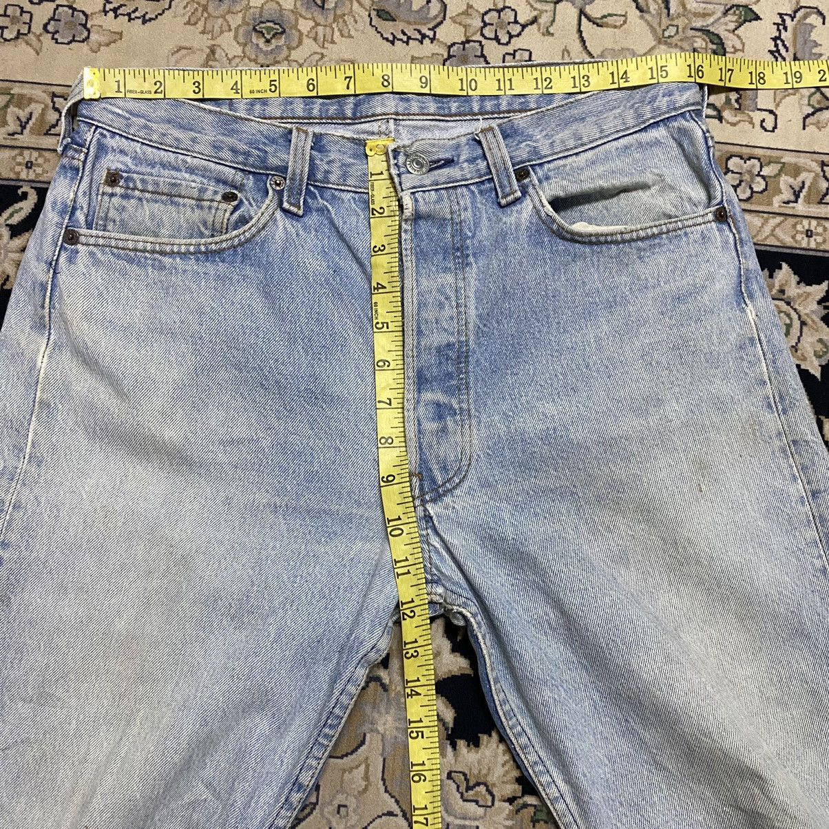 Levi's Vintage 80s Levis 501 LightWash Jeans 32x32 Made in USA Size US 32 / EU 48 - 20 Thumbnail