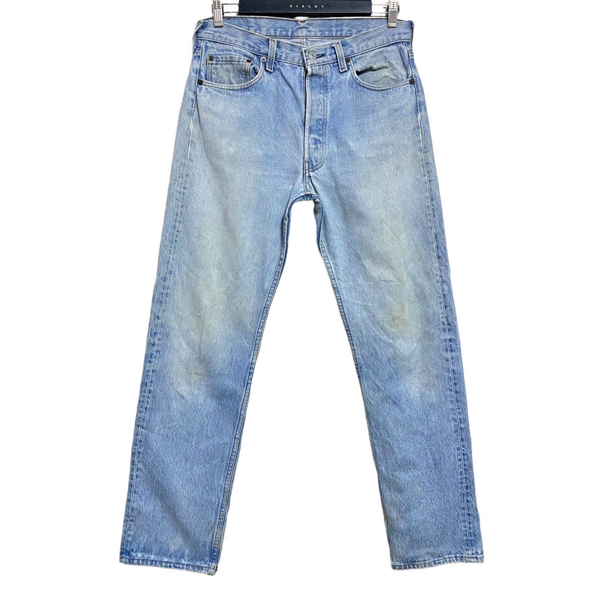Levi's Vintage 80s Levis 501 LightWash Jeans 32x32 Made in USA Size US 32 / EU 48 - 1 Thumbnail