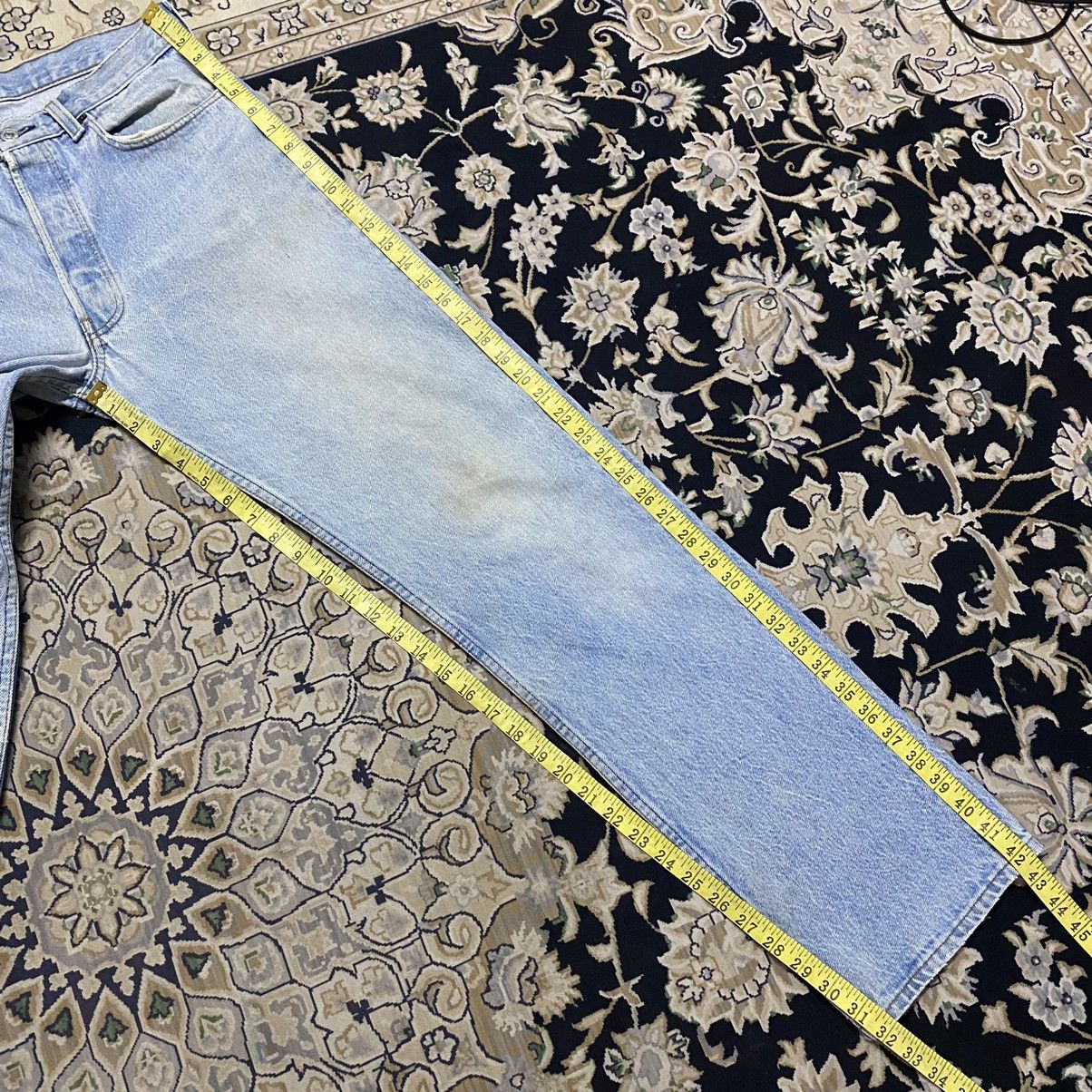 Levi's Vintage 80s Levis 501 LightWash Jeans 32x32 Made in USA Size US 32 / EU 48 - 21 Thumbnail