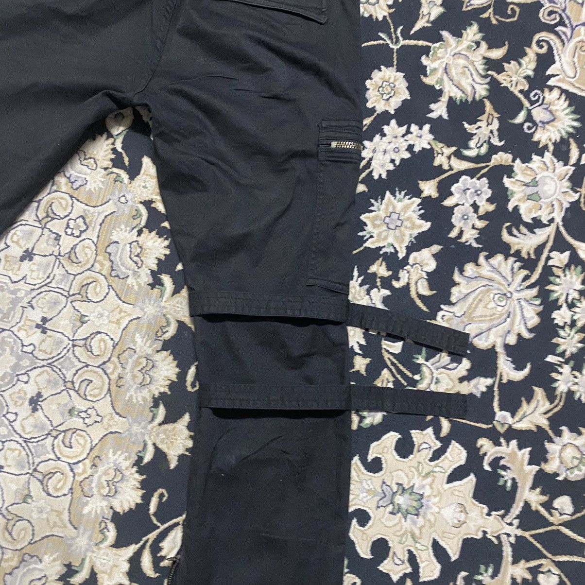 Japanese Brand DOUBLE EDGE Military Riders Cargo Pants Flare Size US 29 - 12 Thumbnail