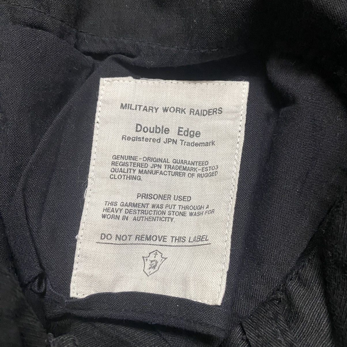 Japanese Brand DOUBLE EDGE Military Riders Cargo Pants Flare Size US 29 - 19 Thumbnail
