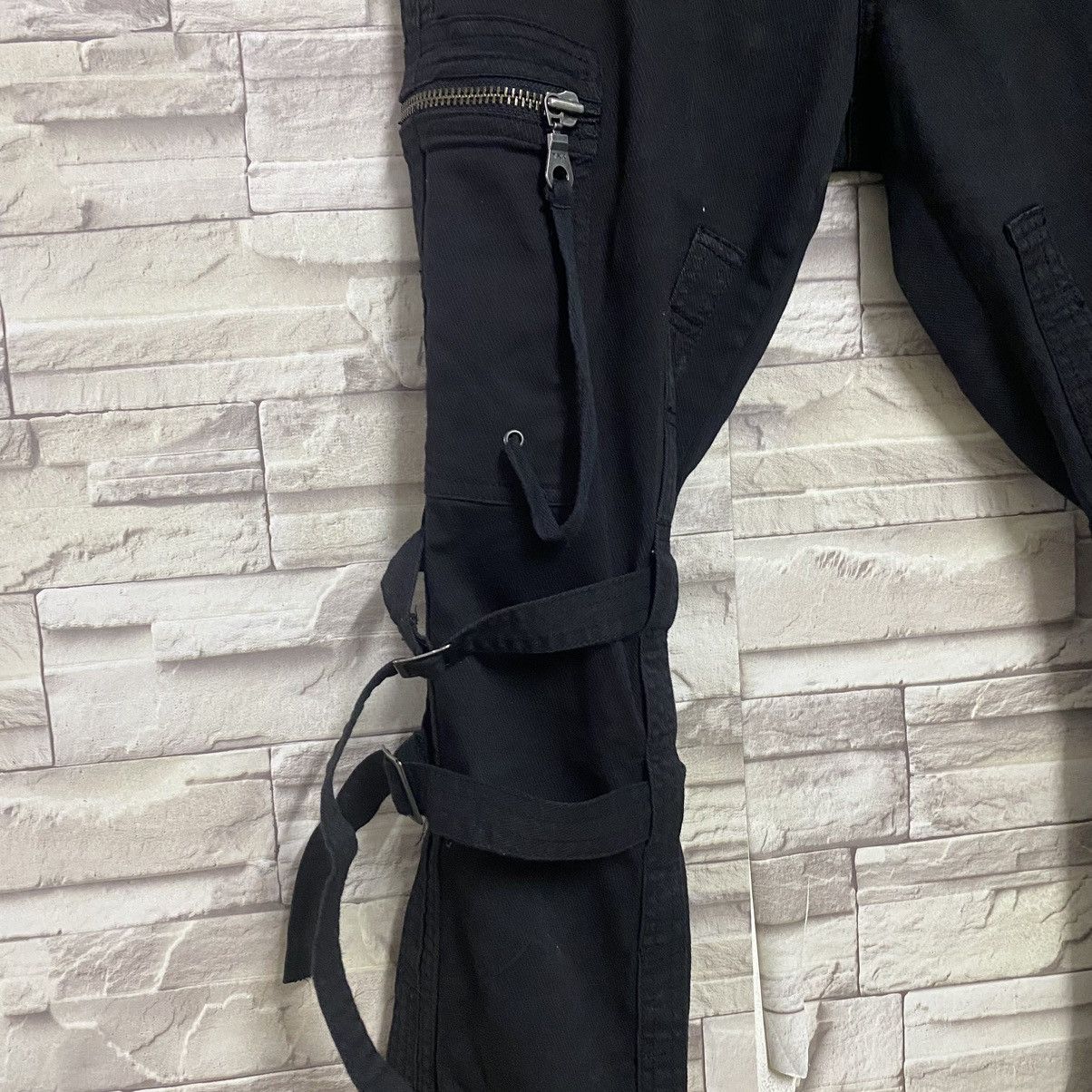 Japanese Brand DOUBLE EDGE Military Riders Cargo Pants Flare Size US 29 - 23 Thumbnail