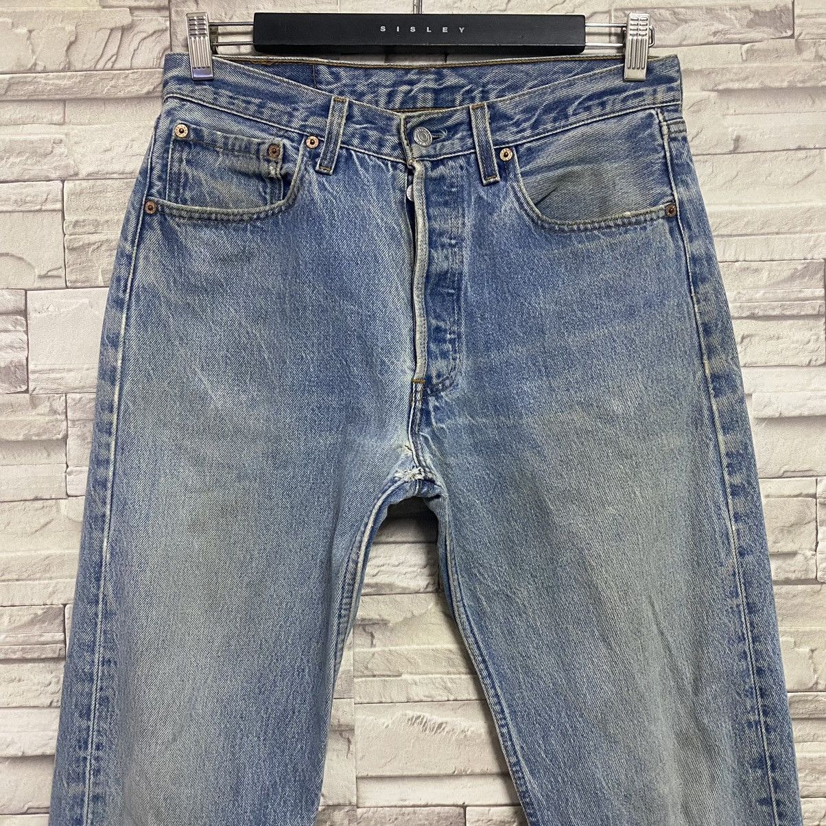 Levi's Vintage Levis 501xx Distressed Jeans 31x32 Made in USA Size US 31 - 4 Thumbnail