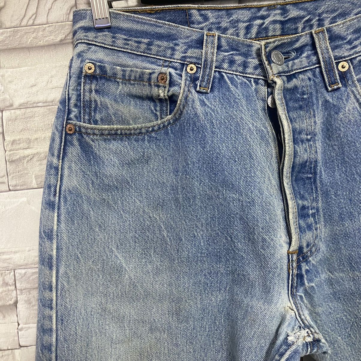 Levi's Vintage Levis 501xx Distressed Jeans 31x32 Made in USA Size US 31 - 6 Thumbnail
