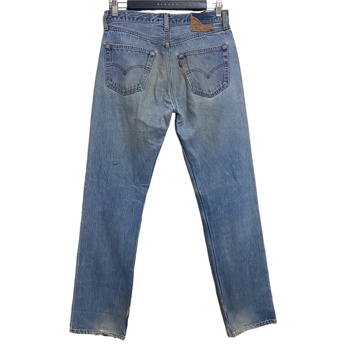 Levi's Vintage Levis 501xx Distressed Jeans 31x32 Made in USA Size US 31 - 2 Thumbnail