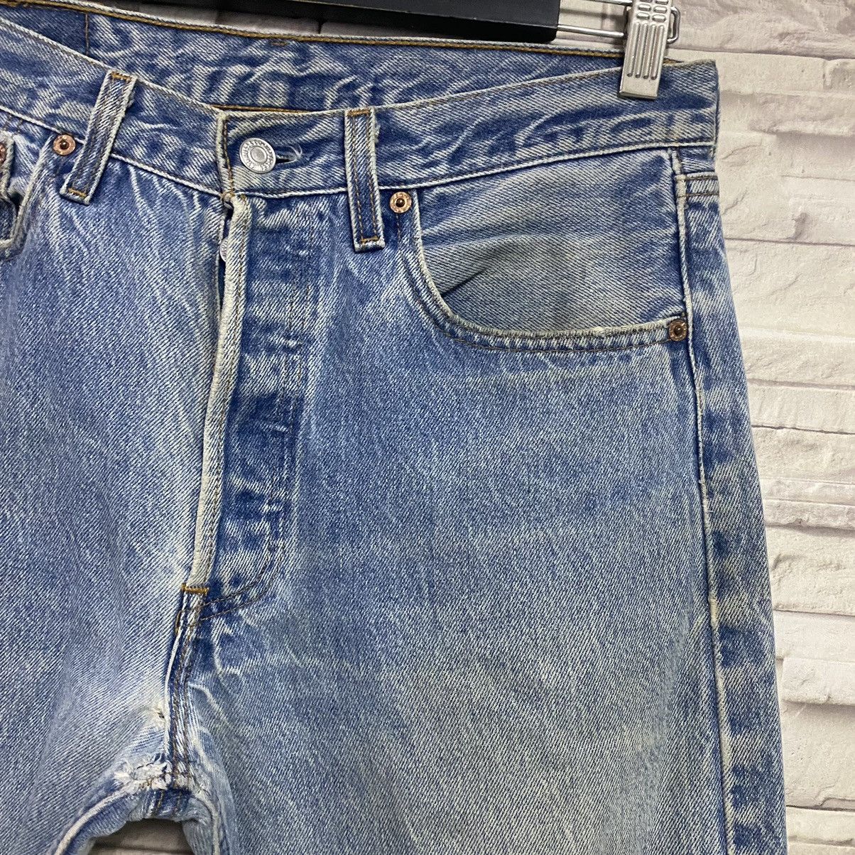 Levi's Vintage Levis 501xx Distressed Jeans 31x32 Made in USA Size US 31 - 5 Thumbnail