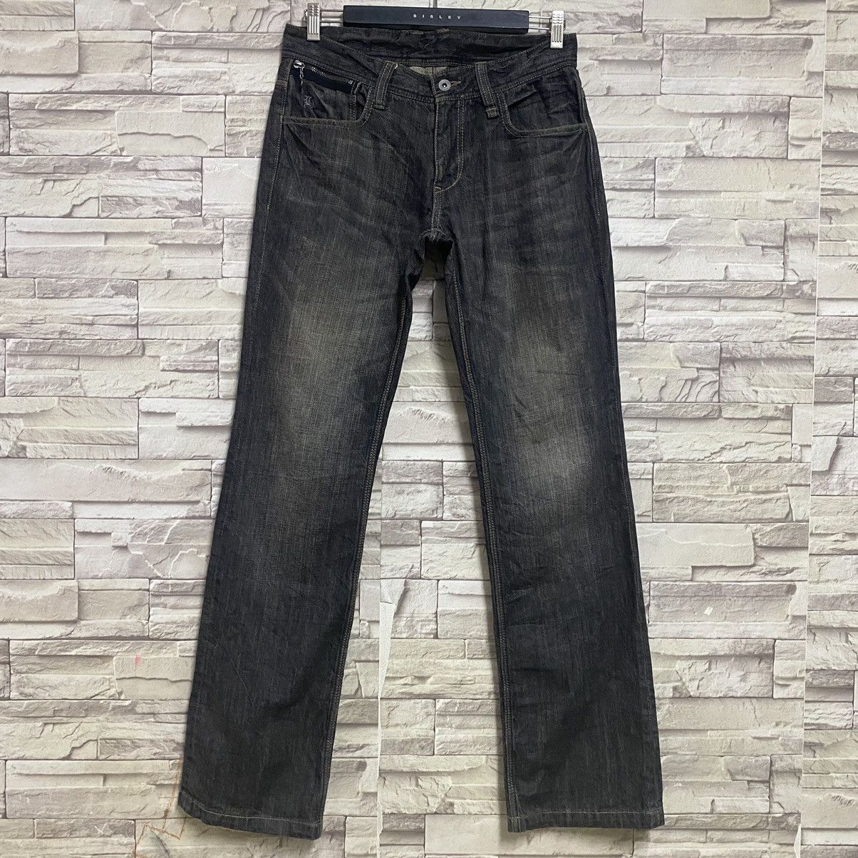 HIDEAWAYS Japanese Brand Hideaways Nicole Denim Flare Jeans Size US 31 - 3 Thumbnail