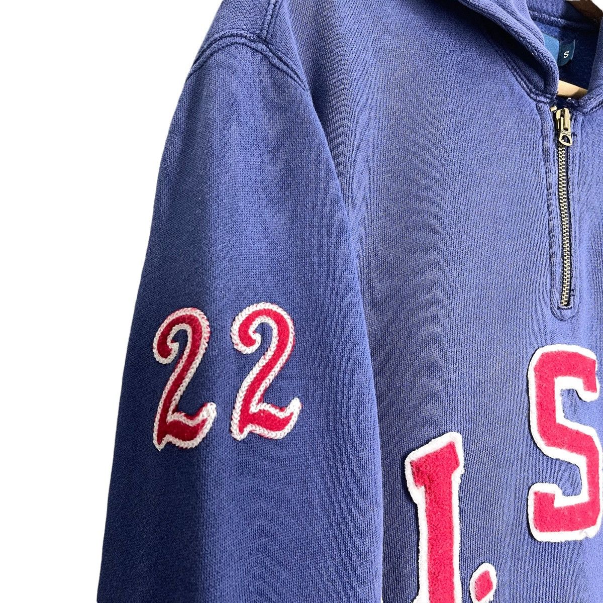 Polo Ralph Lauren 90s Polo Ralph Lauren USA Logo Halfzip Sweatshirt Size S Size US S / EU 44-46 / 1 - 8 Thumbnail