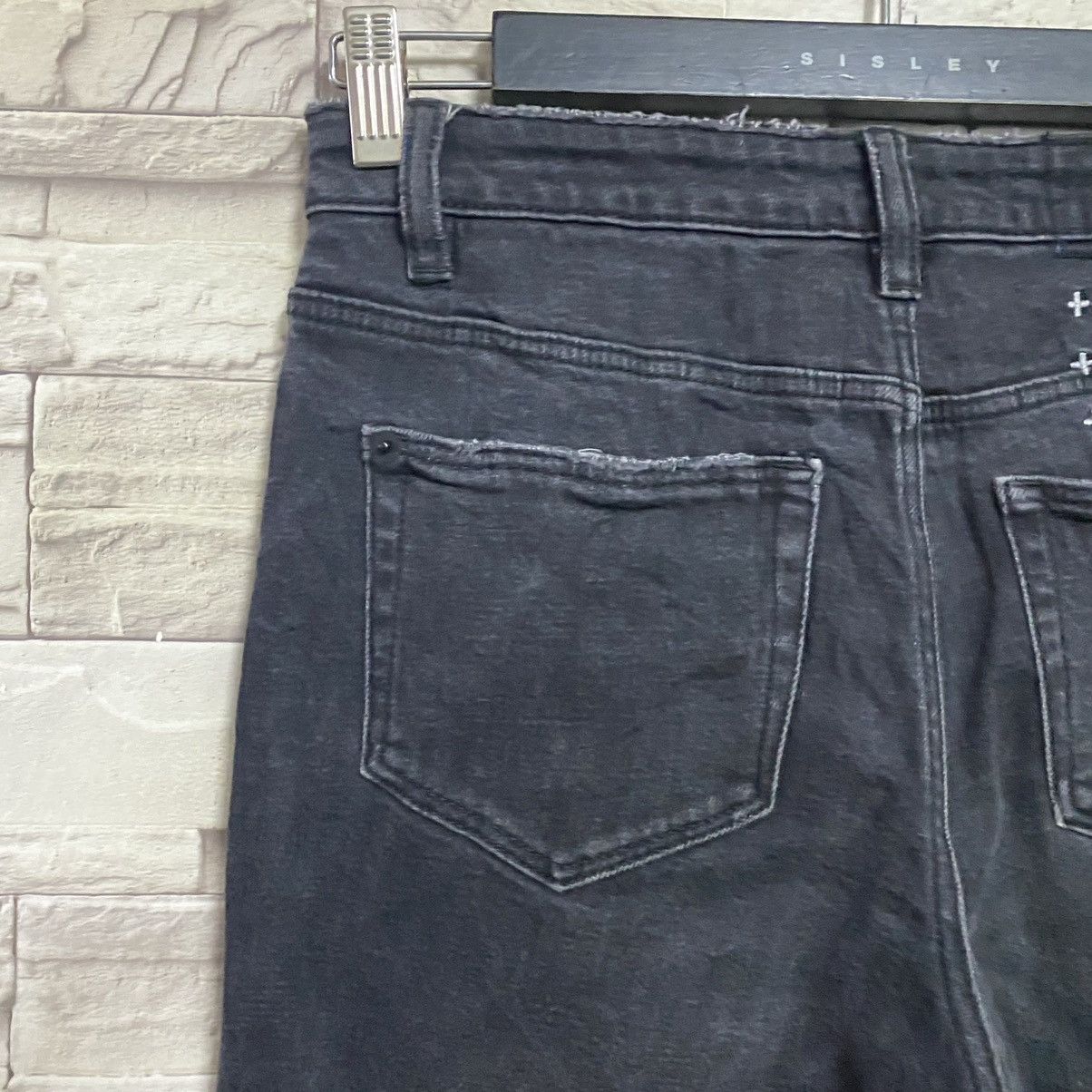 Ksubi Ksubi Black Crow Skinny Jeans Cropped Stretch Size US 28 / EU 44 - 12 Thumbnail
