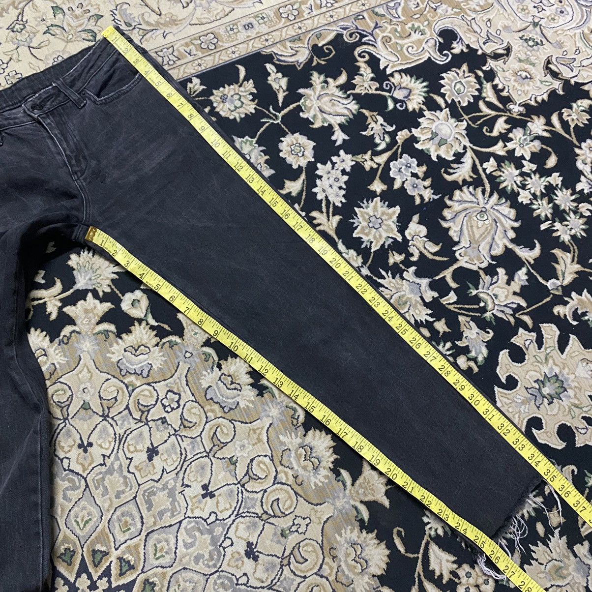 Ksubi Ksubi Black Crow Skinny Jeans Cropped Stretch Size US 28 / EU 44 - 20 Thumbnail