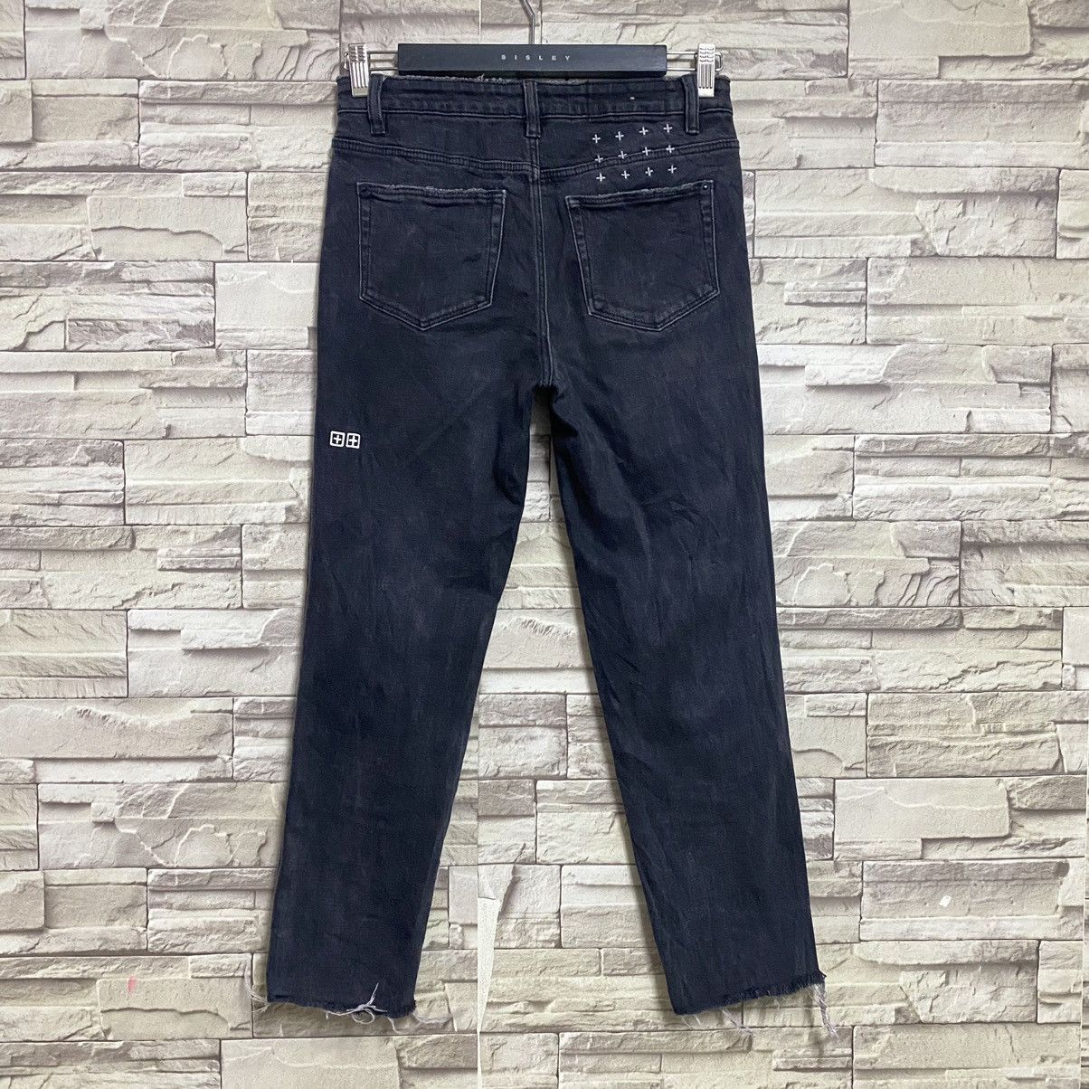 Ksubi Ksubi Black Crow Skinny Jeans Cropped Stretch Size US 28 / EU 44 - 8 Thumbnail