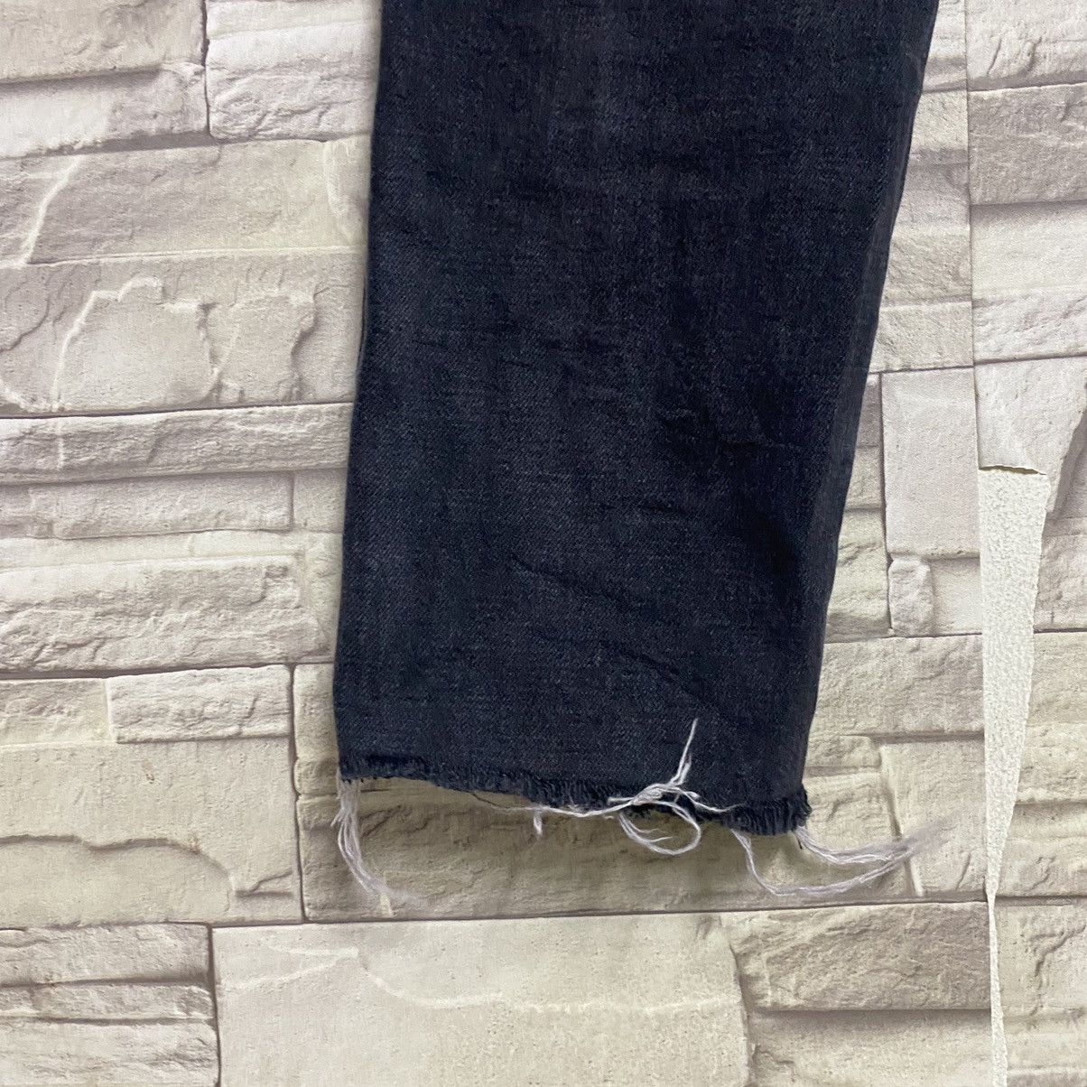 Ksubi Ksubi Black Crow Skinny Jeans Cropped Stretch Size US 28 / EU 44 - 14 Thumbnail