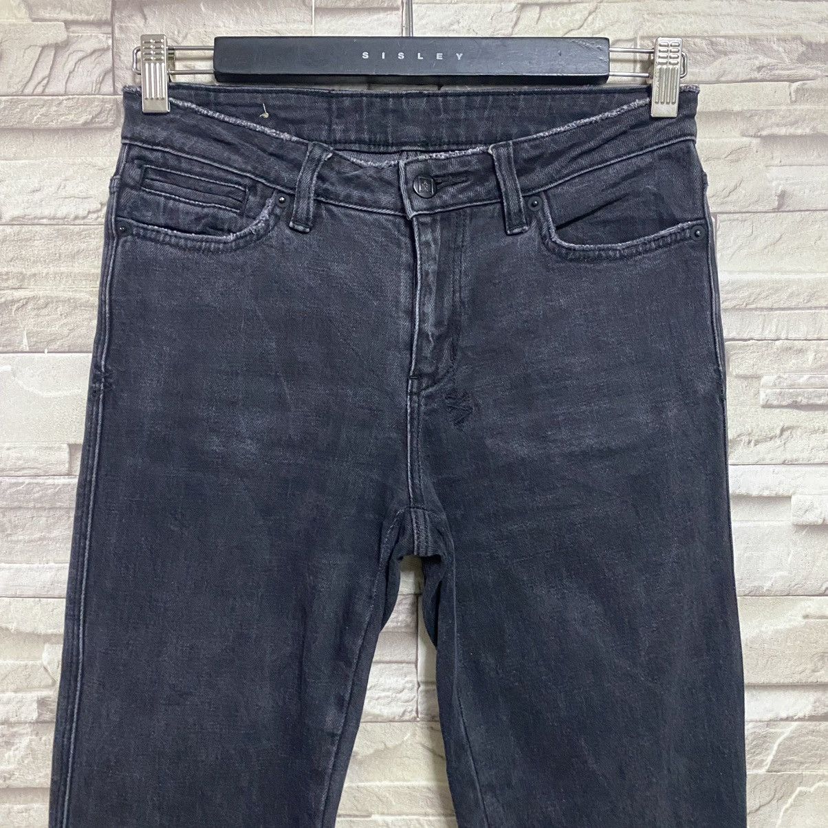Ksubi Ksubi Black Crow Skinny Jeans Cropped Stretch Size US 28 / EU 44 - 4 Thumbnail