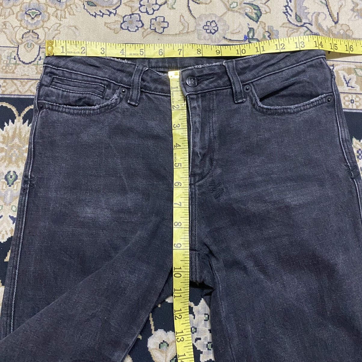 Ksubi Ksubi Black Crow Skinny Jeans Cropped Stretch Size US 28 / EU 44 - 19 Thumbnail