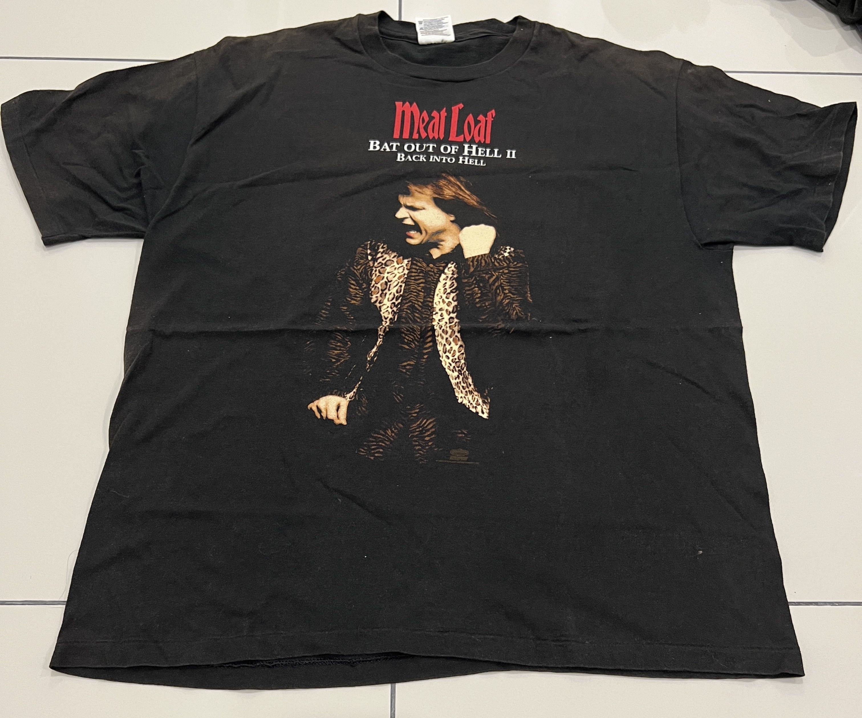 Vintage 2000 Meat Loaf Concert fashion Tee