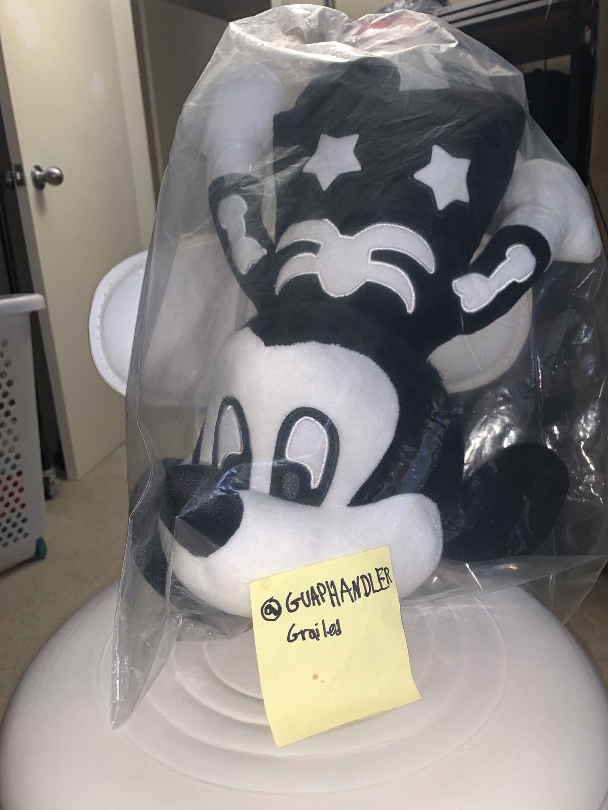 海外並行輸入正規品 Mouse Skeleton QCK Mouse Mickey Revenge plush Miscellaneous - その他