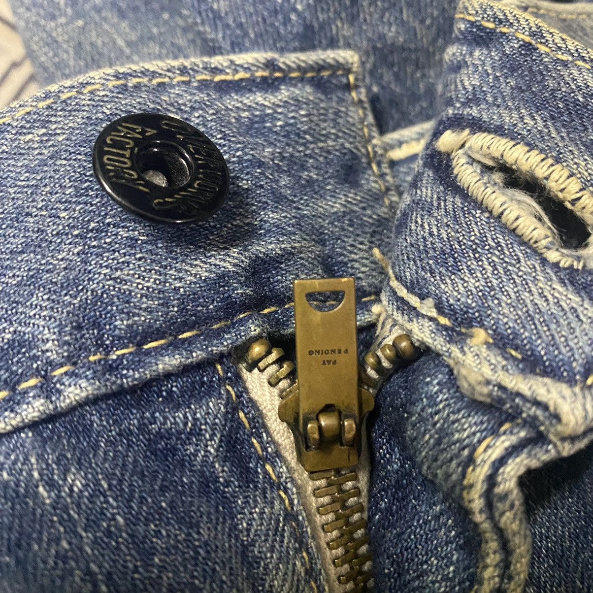N.Hoolywood N.Hoolywood x Over Work Factory Denim Jeans Size US 30 / EU 46 - 17 Thumbnail