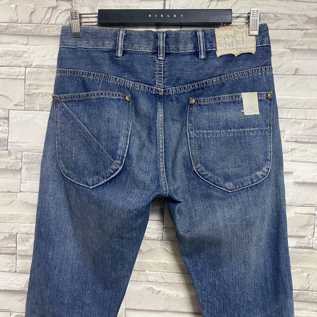 N.Hoolywood N.Hoolywood x Over Work Factory Denim Jeans Size US 30 / EU 46 - 10 Thumbnail