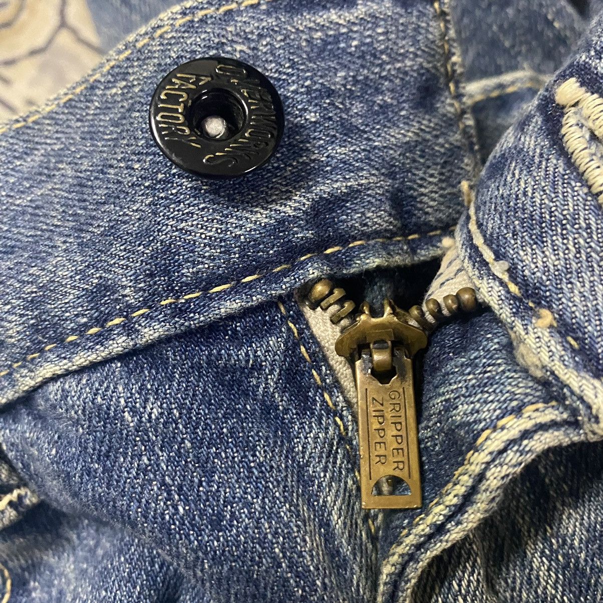 N.Hoolywood N.Hoolywood x Over Work Factory Denim Jeans Size US 30 / EU 46 - 16 Thumbnail