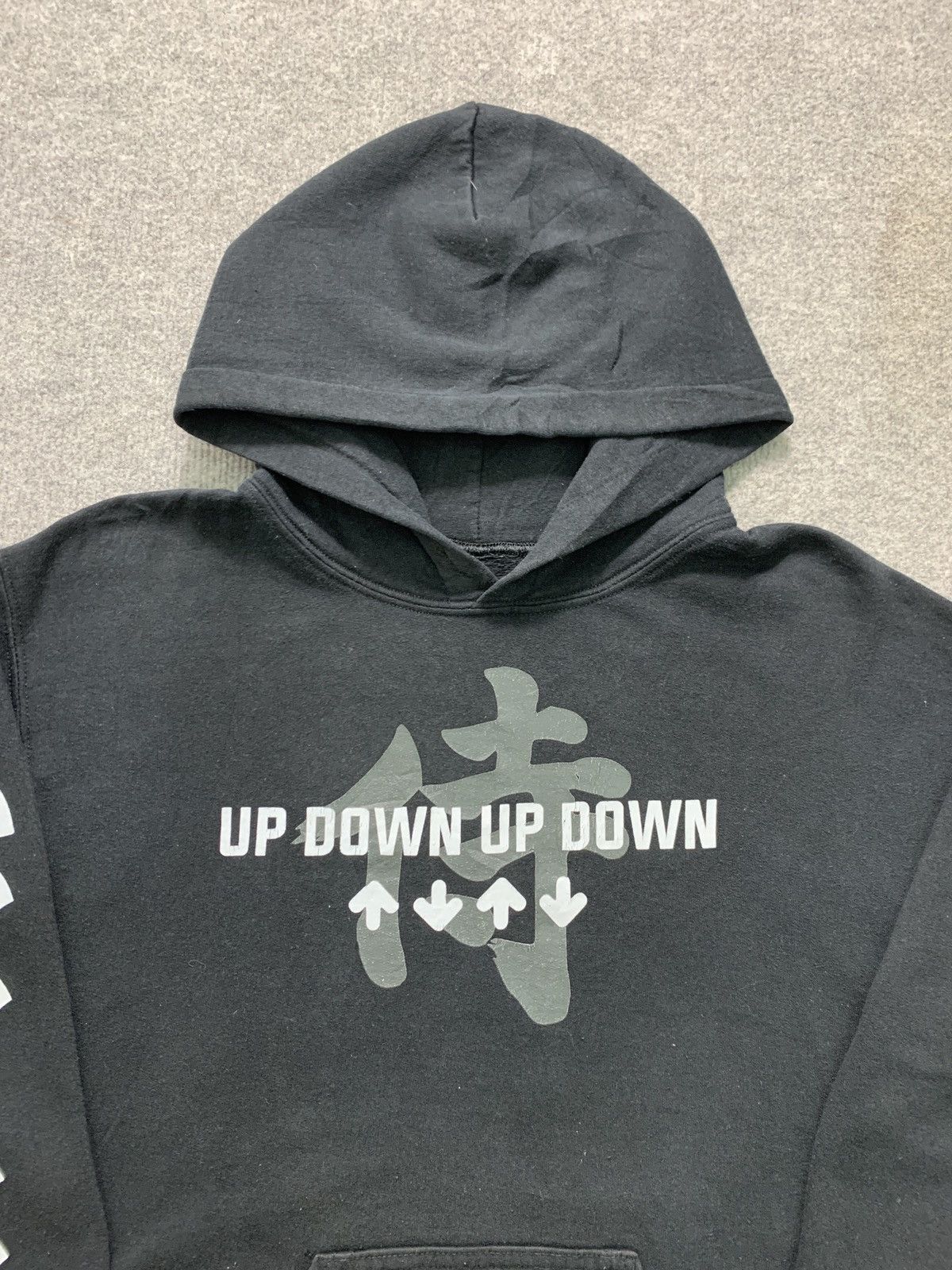 Japanese Brand Vintage Up Down Big Logo Hoodie Size US M / EU 48-50 / 2 - 4 Thumbnail