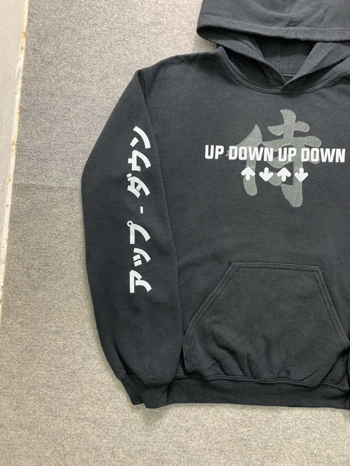 Japanese Brand Vintage Up Down Big Logo Hoodie Size US M / EU 48-50 / 2 - 5 Thumbnail