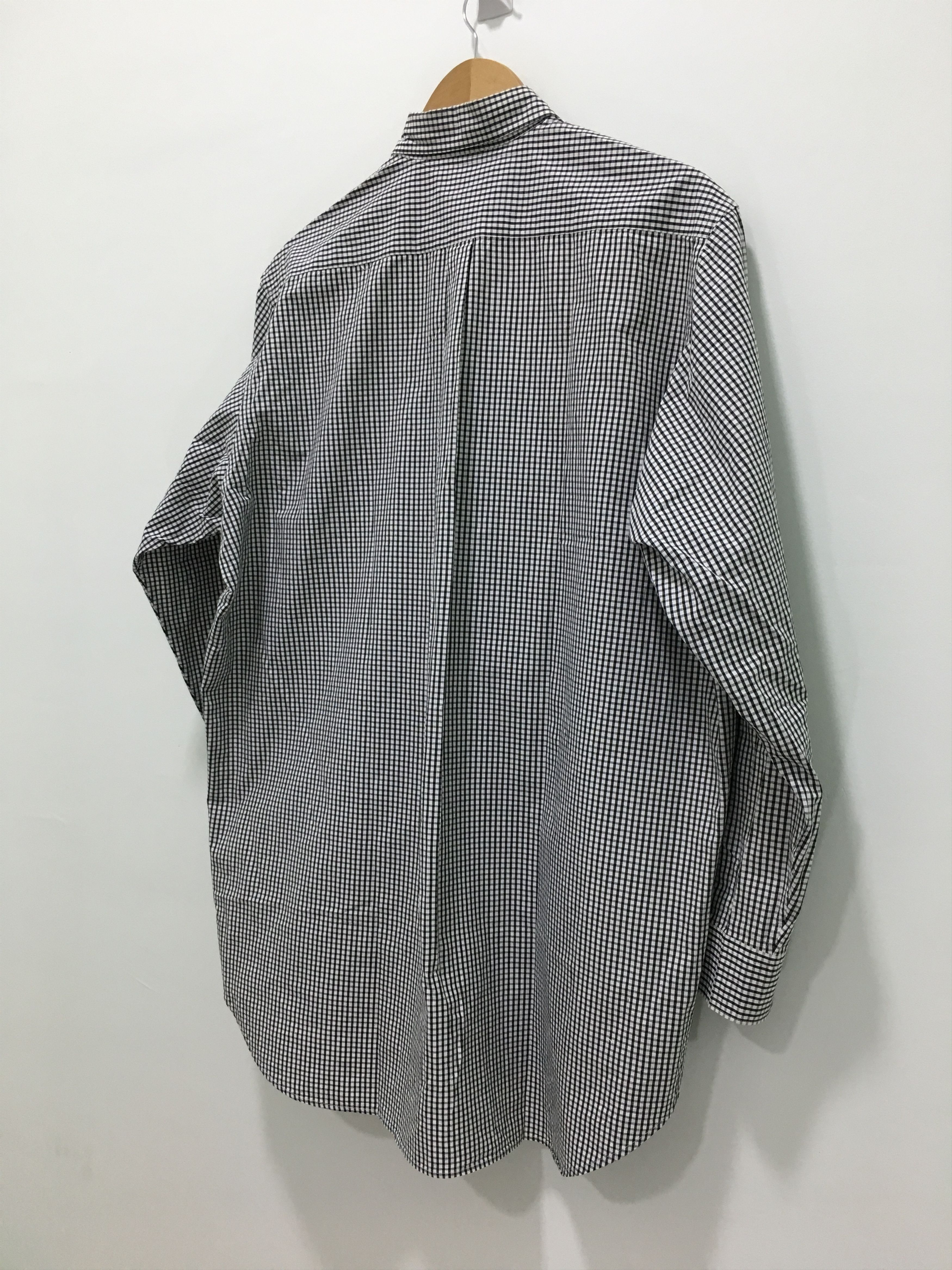 Yohji Yamamoto Y’s For Men Oversize Checked Cotton Shirt Size US L / EU 52-54 / 3 - 12 Thumbnail