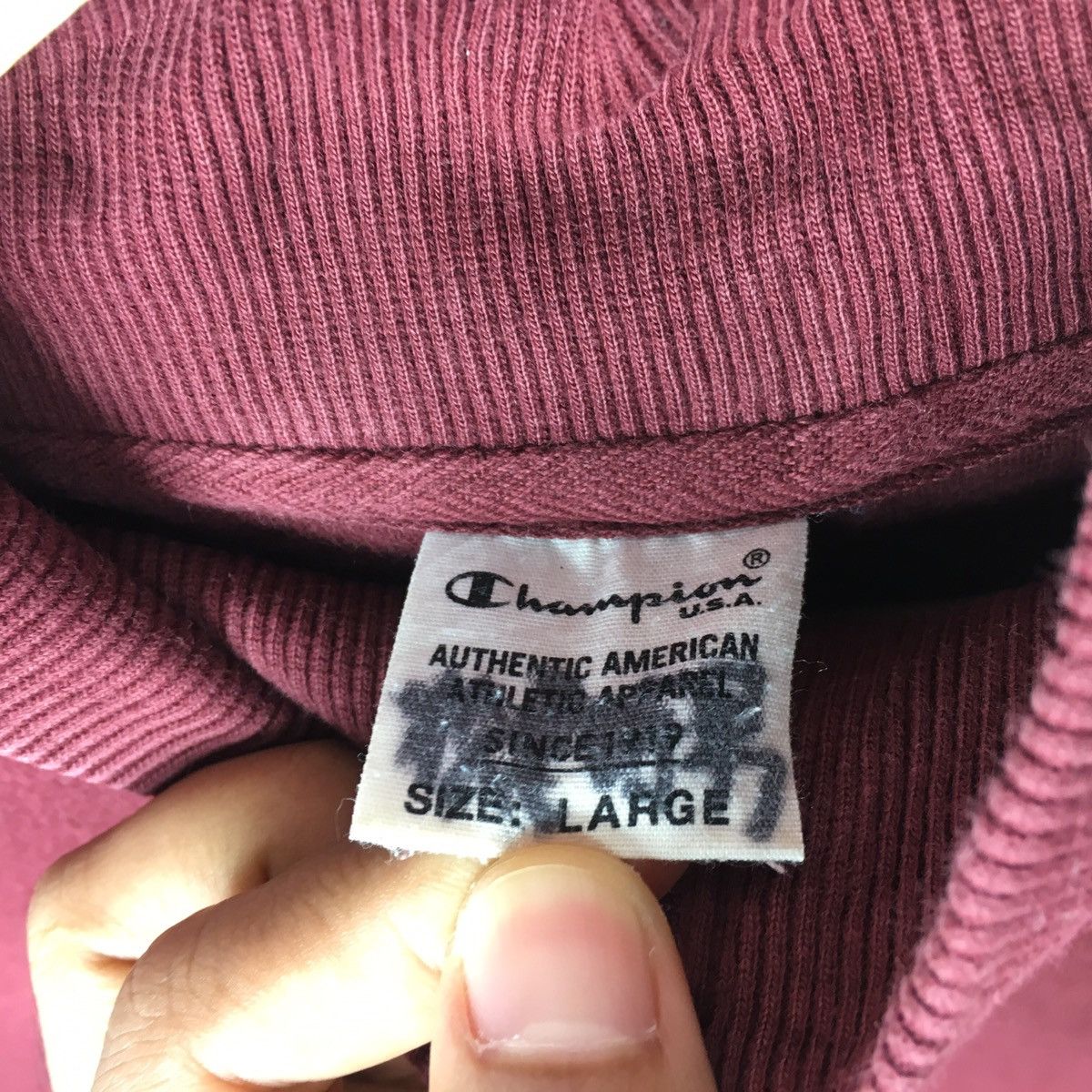 Champion Vintage Champion Script Logo Sweater Zipper Up Size US M / EU 48-50 / 2 - 5 Thumbnail