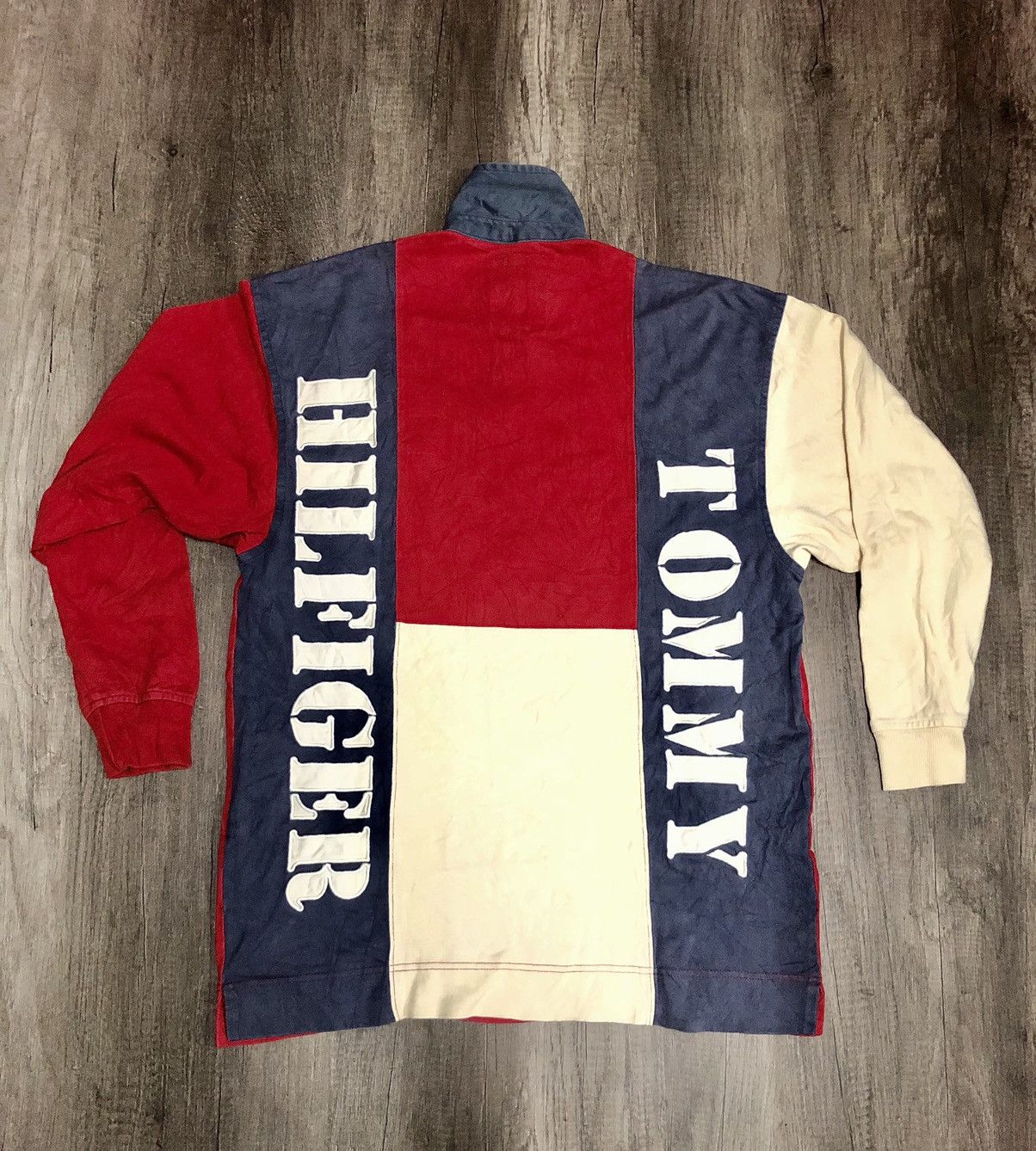 Tommy Hilfiger × Tommy Jeans Tommy Hilfiger Big Logo Long Sleeve Polo Shirt Size US M / EU 48-50 / 2 - 1 Thumbnail