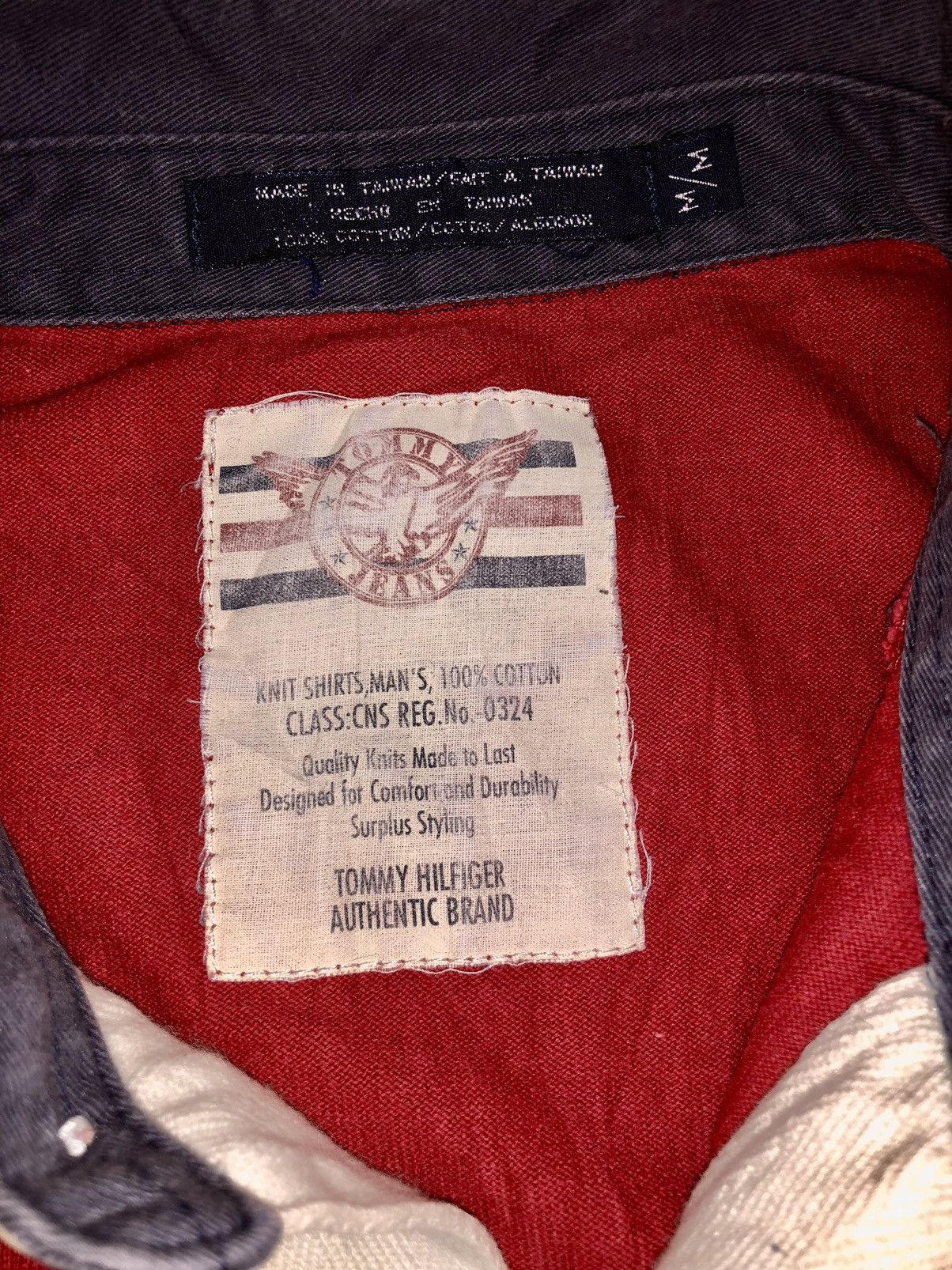 Tommy Hilfiger × Tommy Jeans Tommy Hilfiger Big Logo Long Sleeve Polo Shirt Size US M / EU 48-50 / 2 - 7 Thumbnail