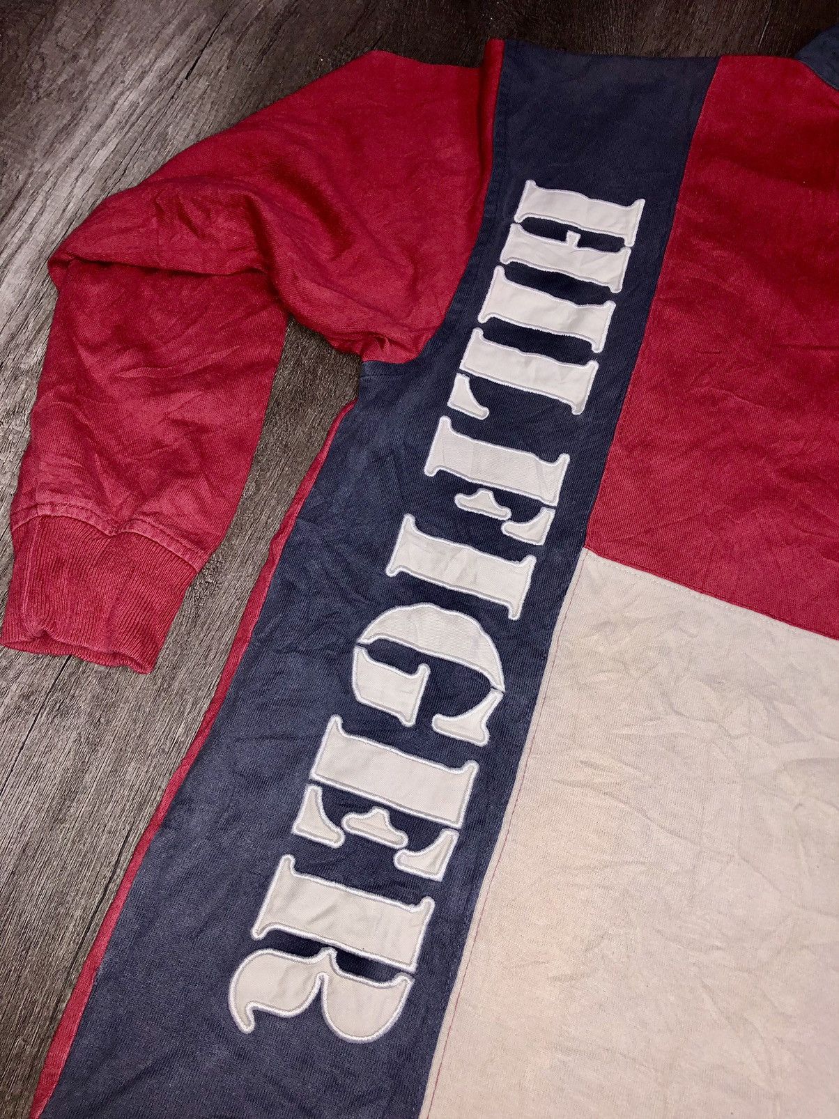 Tommy Hilfiger × Tommy Jeans Tommy Hilfiger Big Logo Long Sleeve Polo Shirt Size US M / EU 48-50 / 2 - 2 Thumbnail