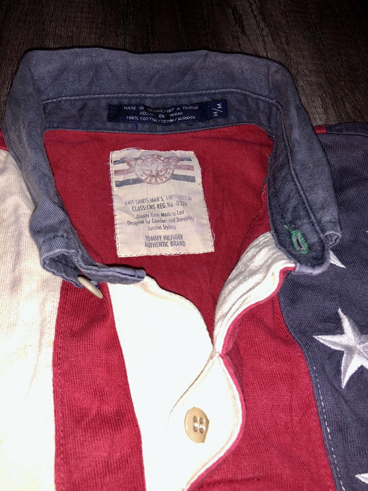 Tommy Hilfiger × Tommy Jeans Tommy Hilfiger Big Logo Long Sleeve Polo Shirt Size US M / EU 48-50 / 2 - 6 Thumbnail