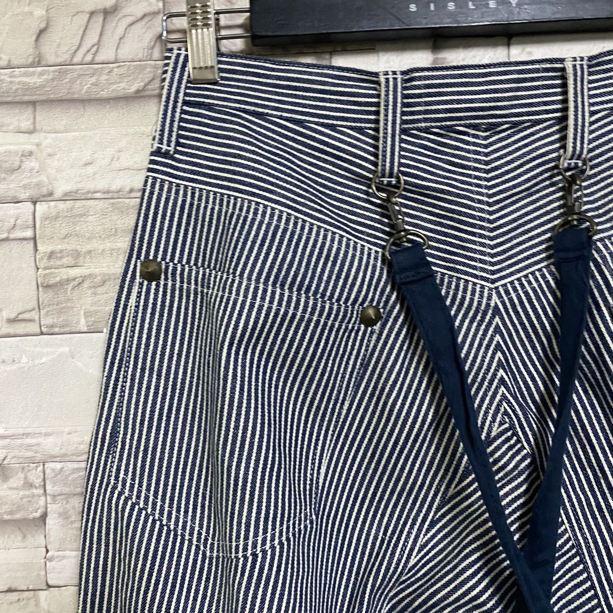 Beauty Beast MILKBOY Hickory Pinstriped Suspender Pants Size US 30 / EU 46 - 11 Thumbnail