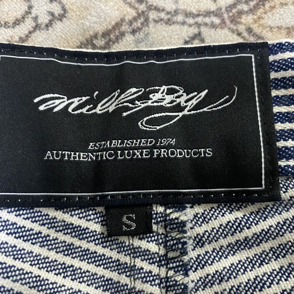 Beauty Beast MILKBOY Hickory Pinstriped Suspender Pants Size US 30 / EU 46 - 13 Thumbnail