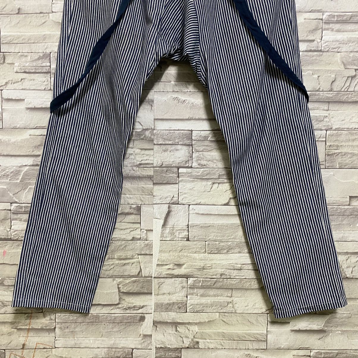 Beauty Beast MILKBOY Hickory Pinstriped Suspender Pants Size US 30 / EU 46 - 5 Thumbnail