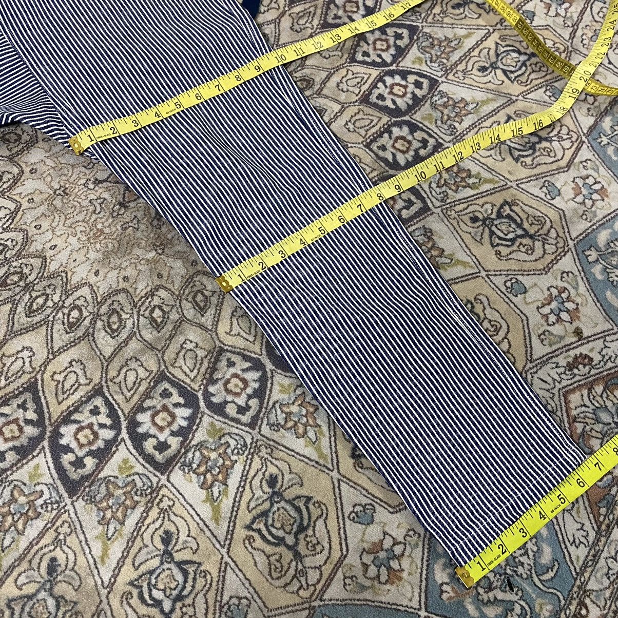 Beauty Beast MILKBOY Hickory Pinstriped Suspender Pants Size US 30 / EU 46 - 19 Thumbnail