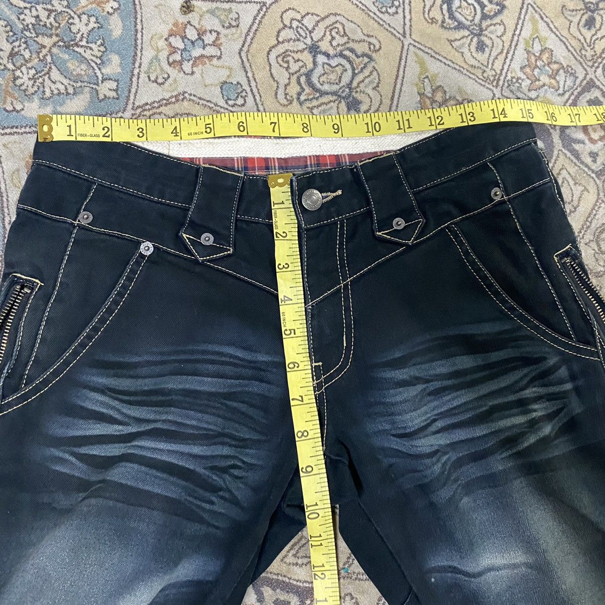 PPFM 6 Pocket PPFM Denim Painter Jeans Slim-Fit Size US 29 - 18 Thumbnail