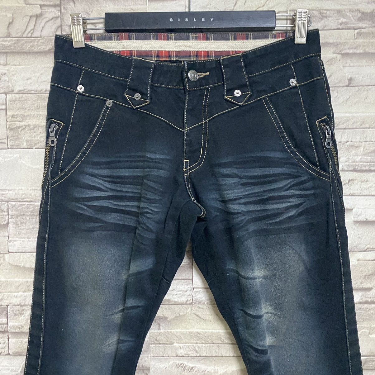 PPFM 6 Pocket PPFM Denim Painter Jeans Slim-Fit Size US 29 - 5 Thumbnail